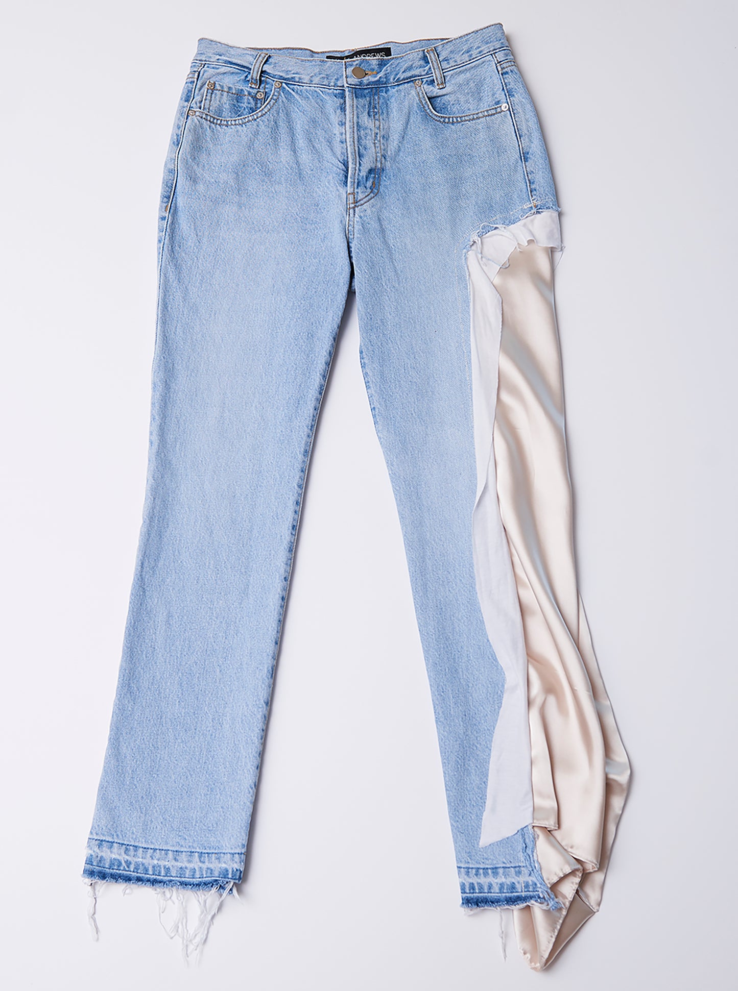 Vinti Andrews VA Jeans With Satin