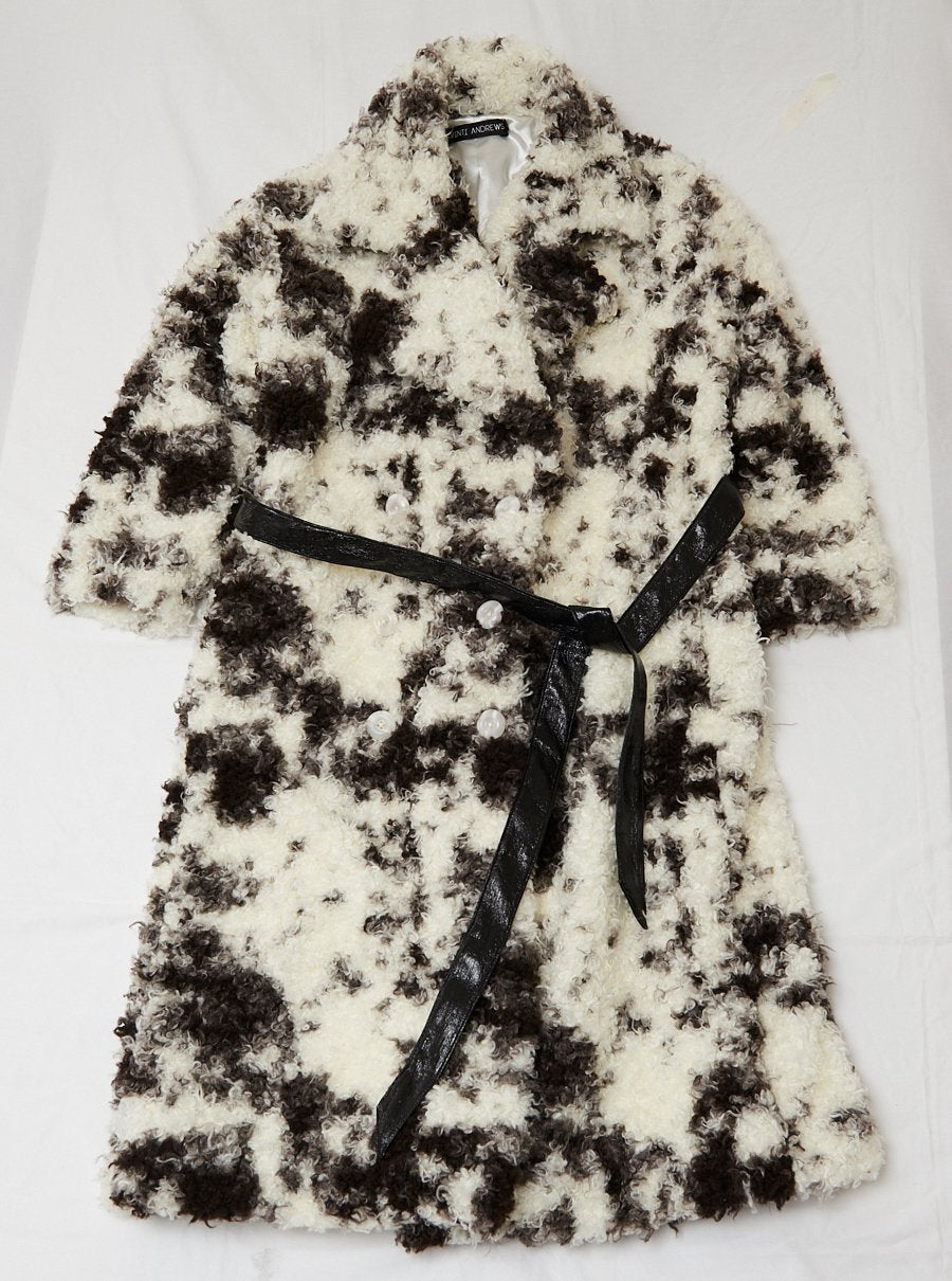 Faux Sheep Fur Coat