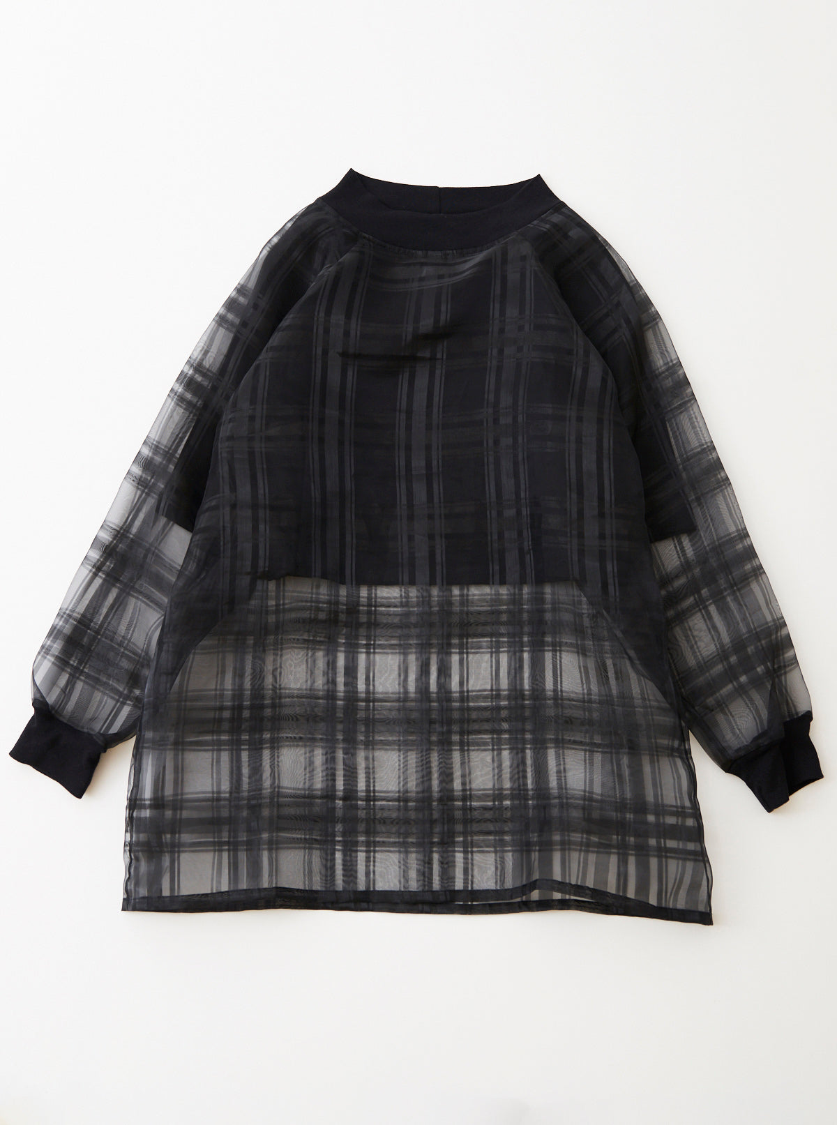 Grid Organza Jumper