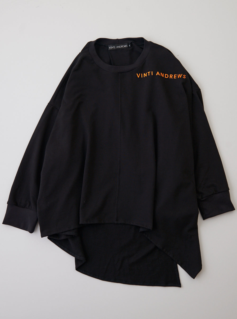 Vinti Andrews Flare Sweatshirt Black