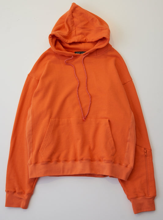 Vinti Andrews Zip Hood Hoody Orange