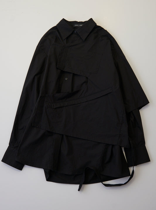 Vinti Andrews Vest Shirt Black