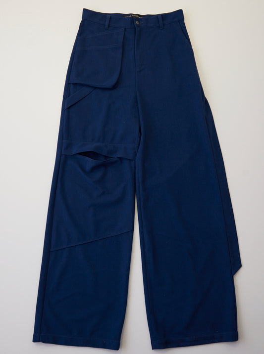 Vinti Andrews Loose Trousers Navy