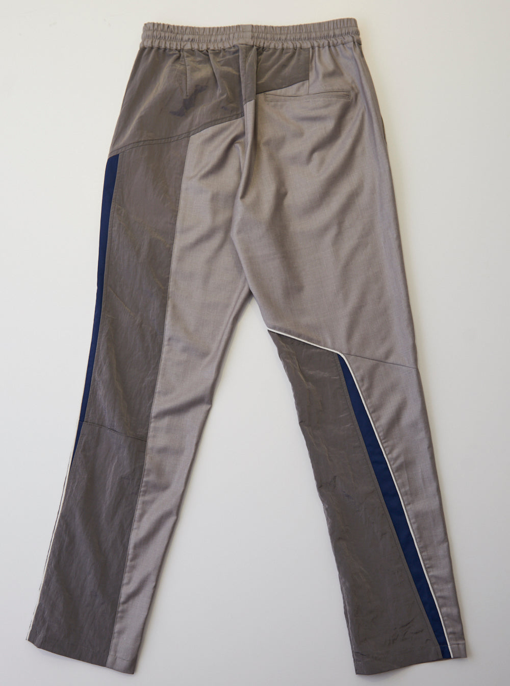 Vinti Andrews Panel Trousers Grey Suiting