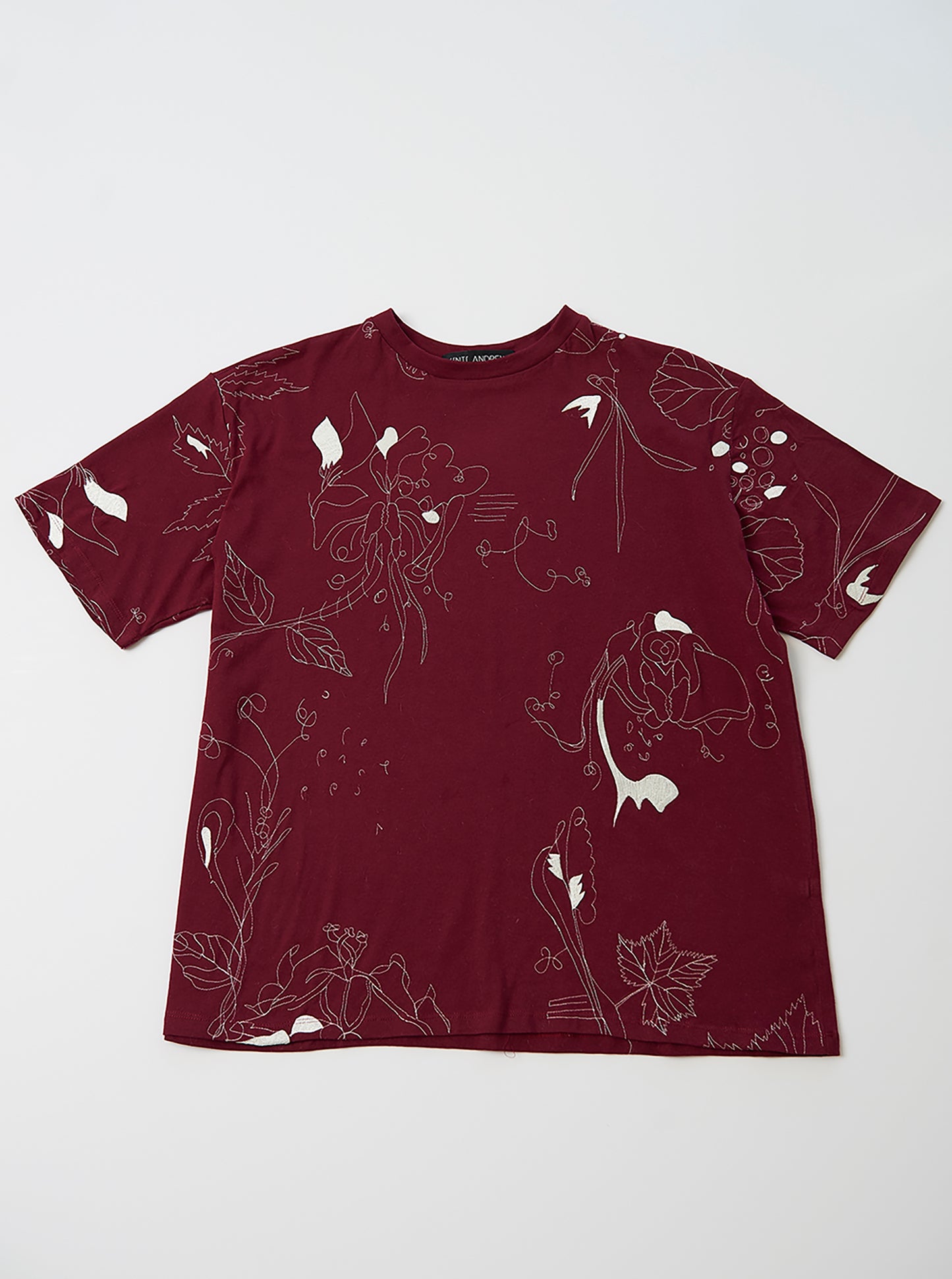 Floral Embroidery T-Shirt
