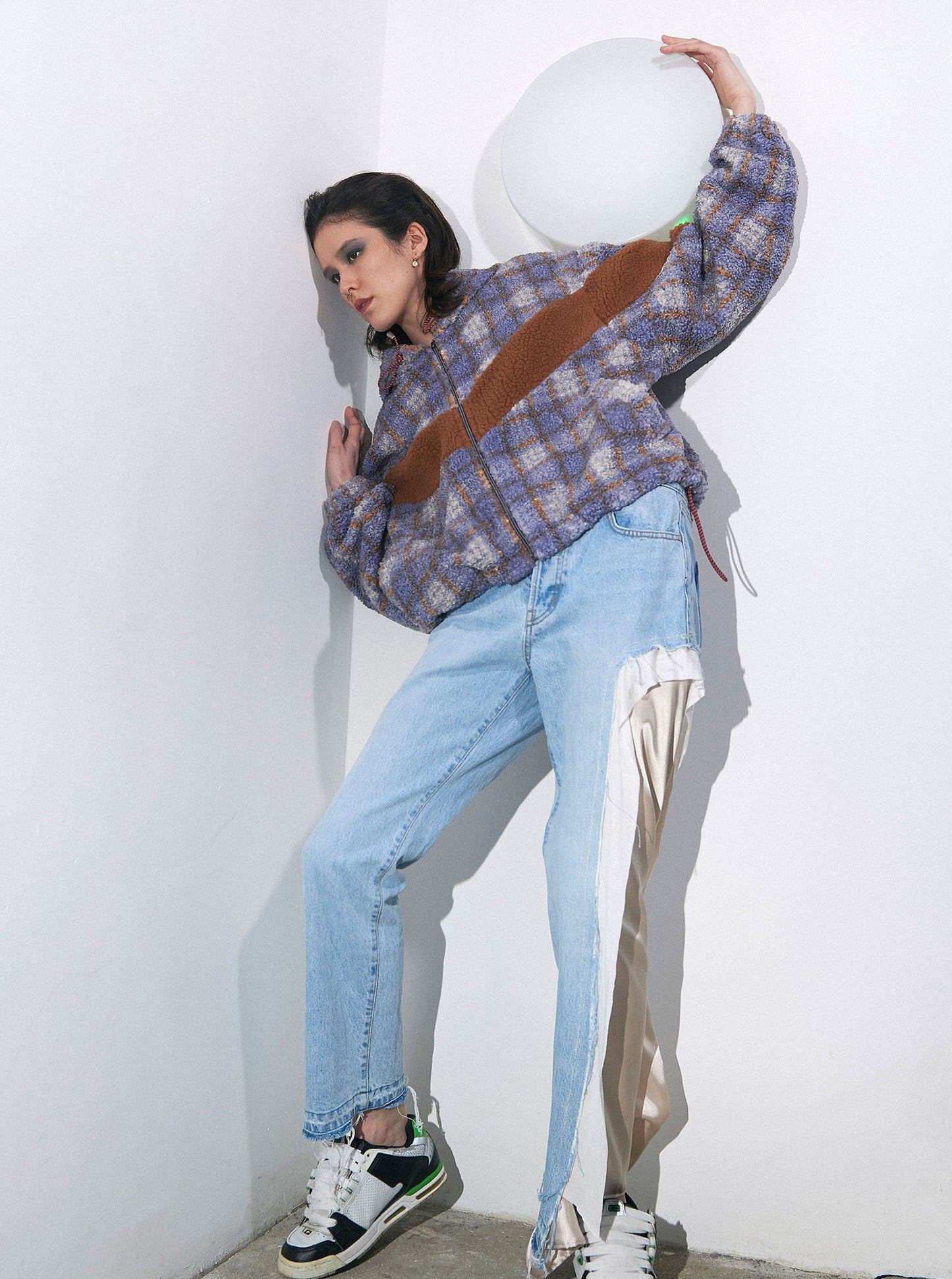 Vinti Andrews VA Jeans With Satin