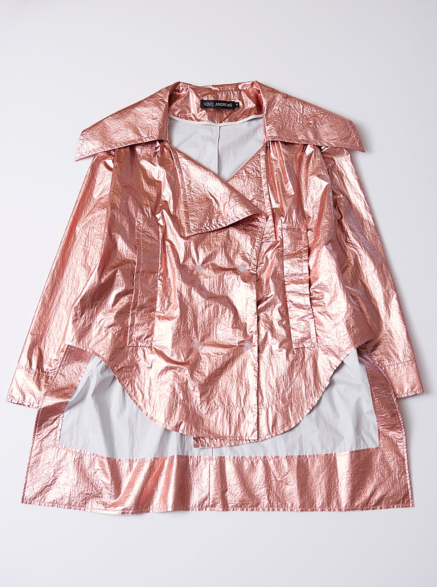 Vinti Andrews Metallic Rose Jacket