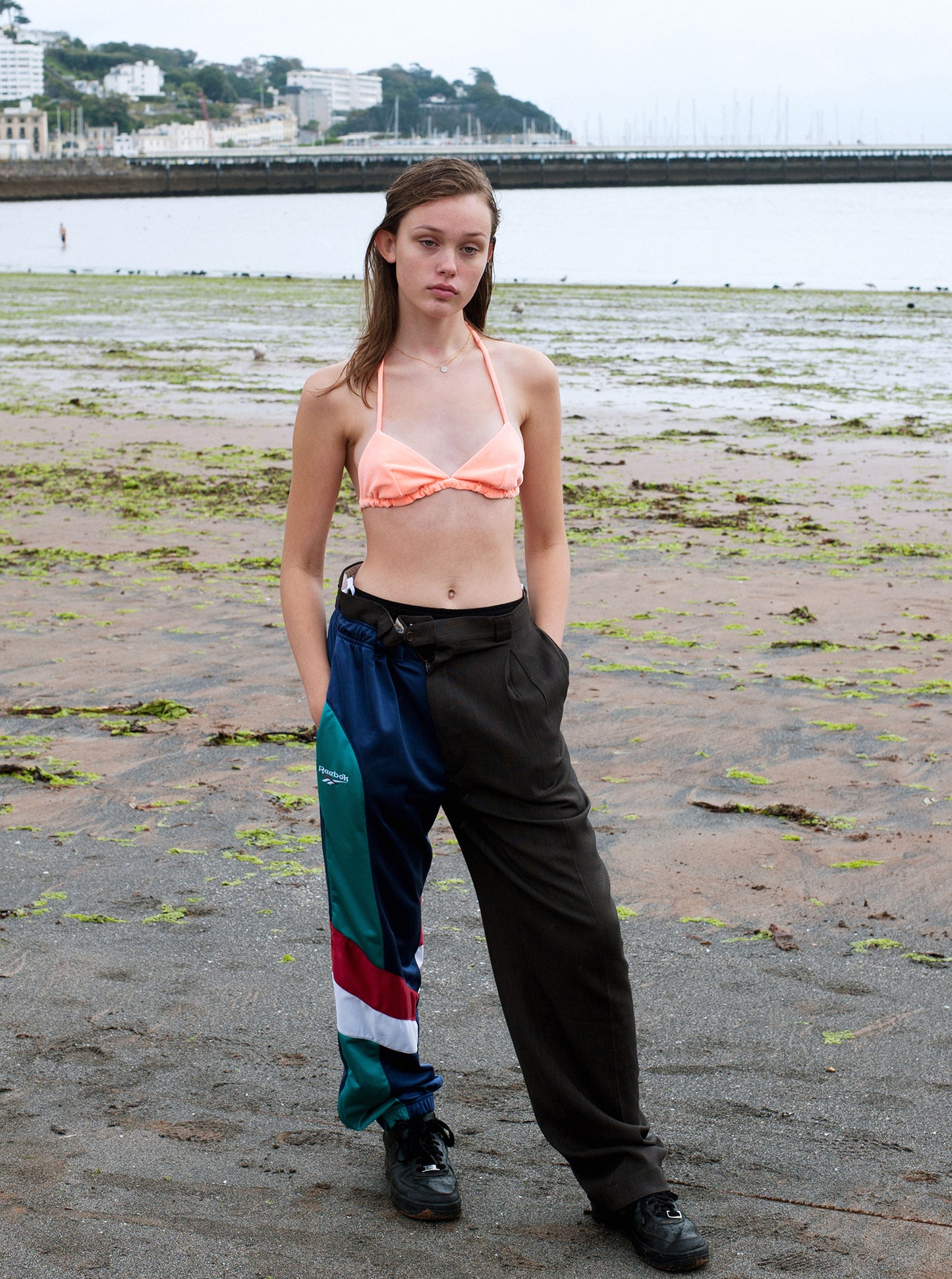 Vinti Andrews Velour Bikini Top