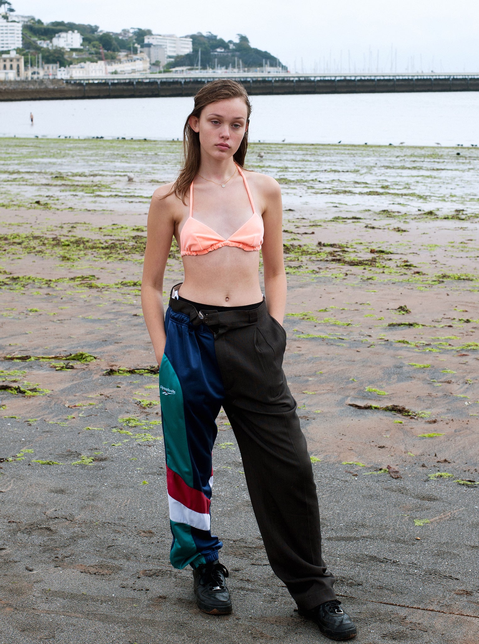 Vinti Andrews Velour Bikini Top