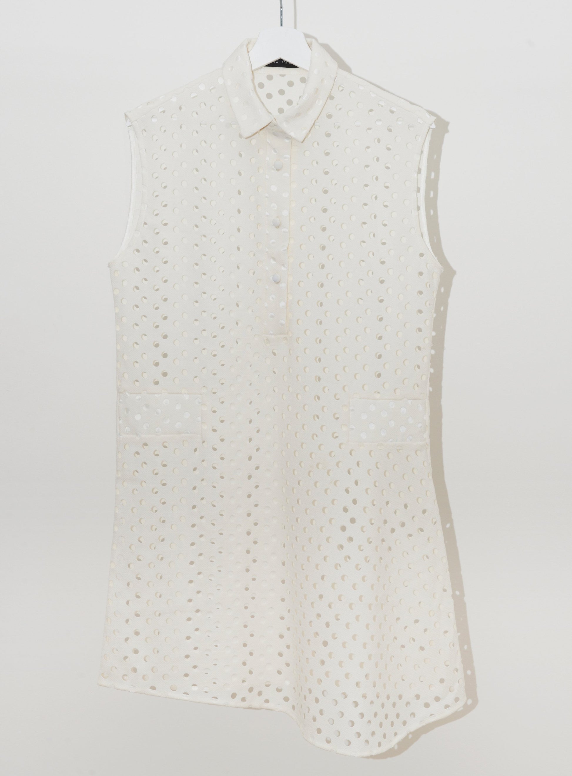 Vinti Andrews Sleeveless Shirt Dress