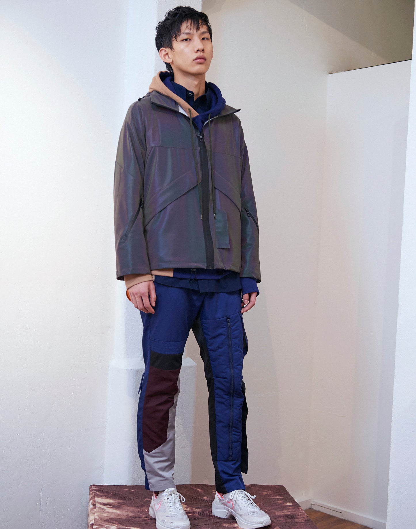 Vinti Andrews Reflective Windrunner