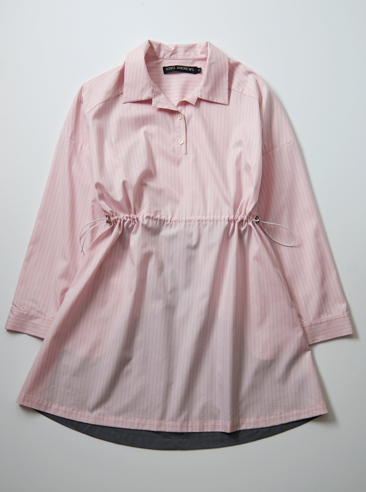 Vinti Andrews Flare Back Shirt Dress