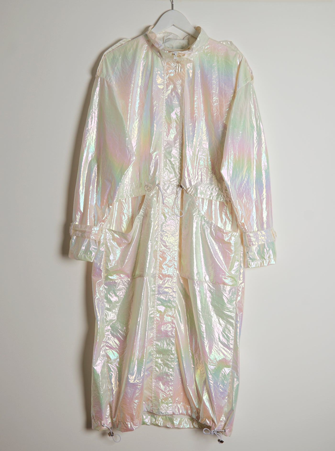  Vinti Andrews Pearlescent 90s Summer Coat